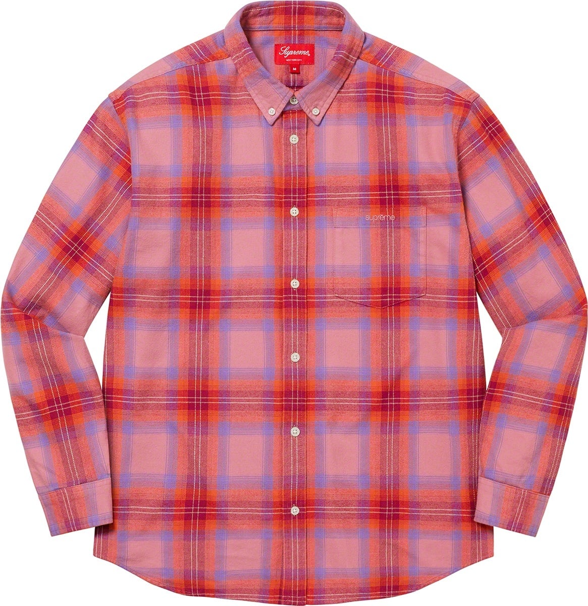 Brushed Plaid Flannel Shirt view 2